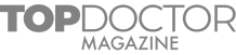 Top Doctor Magazine logo design.